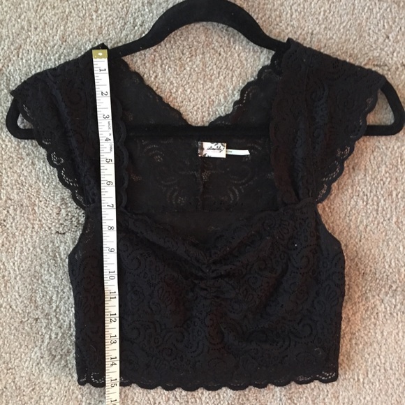Free People Black Lace Bralette - Picture 4 of 4